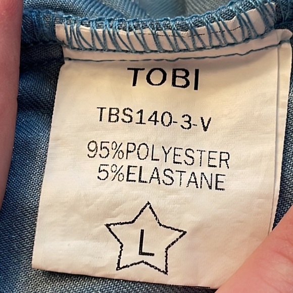 Marine blue velvet deep V skater dress - Picture 6 of 6